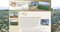 Desktop Screenshot of cagarlicandonion.com